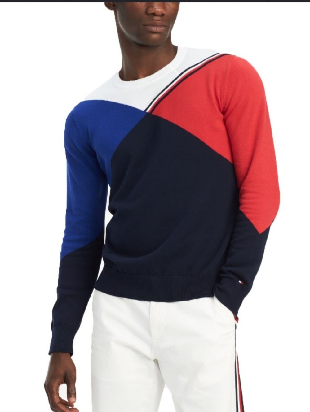 NWOT Tommy Hilfiger Colorblock Pullover Sweater